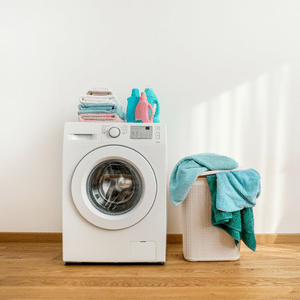 Consumo enérgetico de una lavadora en cada lavado